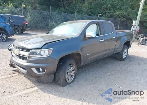 2015 Chevrolet Colorado Lt from USA, damaged, VIN 1GCGTBE3XF1238199